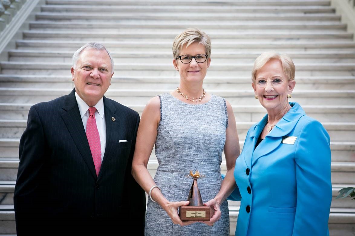 Featured image for “Lisa Cremin receives 2016 Governor’s Award for the Arts & Humanities; Her work in the arts community recognized during State Capitol ceremony”
