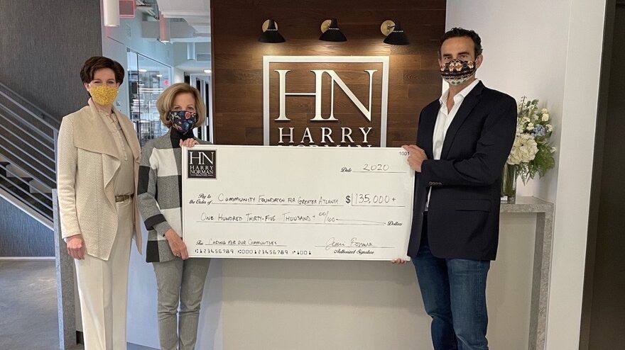 Featured image for “Harry Norman, REALTORS® donates over $135,000 to local organizations”